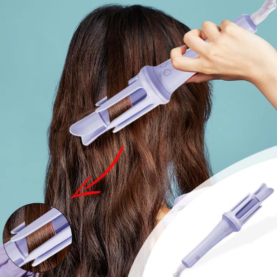 Automatic Hair Curler Stick (عصا تجعيد الشعر الأوتوماتيكية)