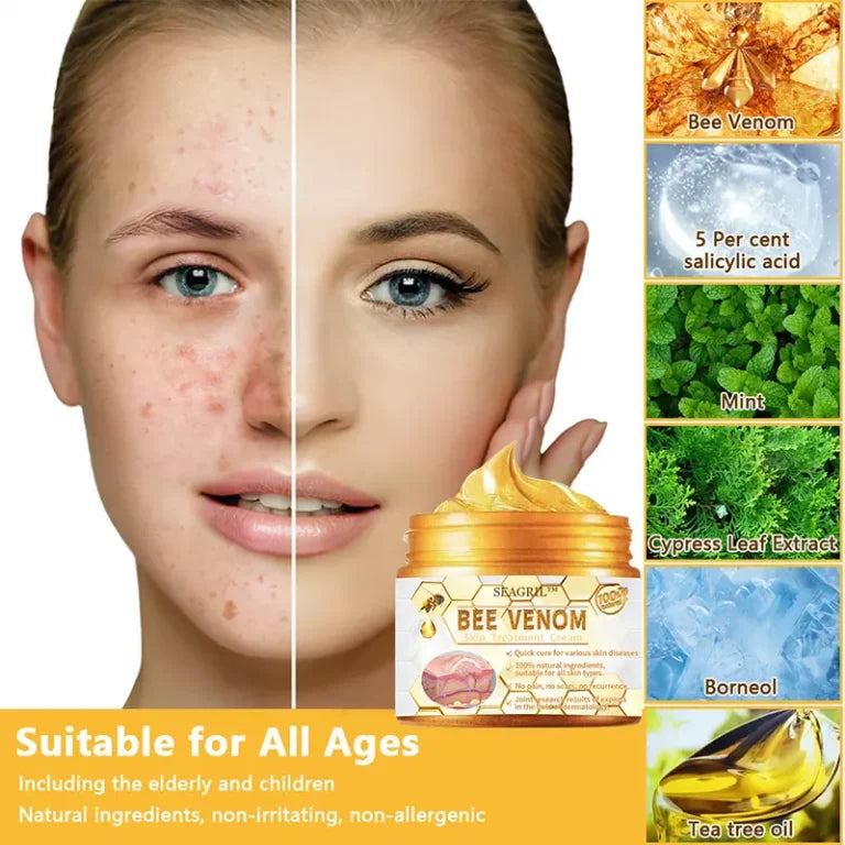 HOUKEA - Bee Venom Skin Care Cream (Original) (كريم العناية بالبشرة الأصلي بسم النحل)