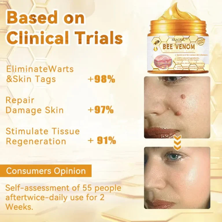 HOUKEA - Bee Venom Skin Care Cream (Original) (كريم العناية بالبشرة الأصلي بسم النحل)