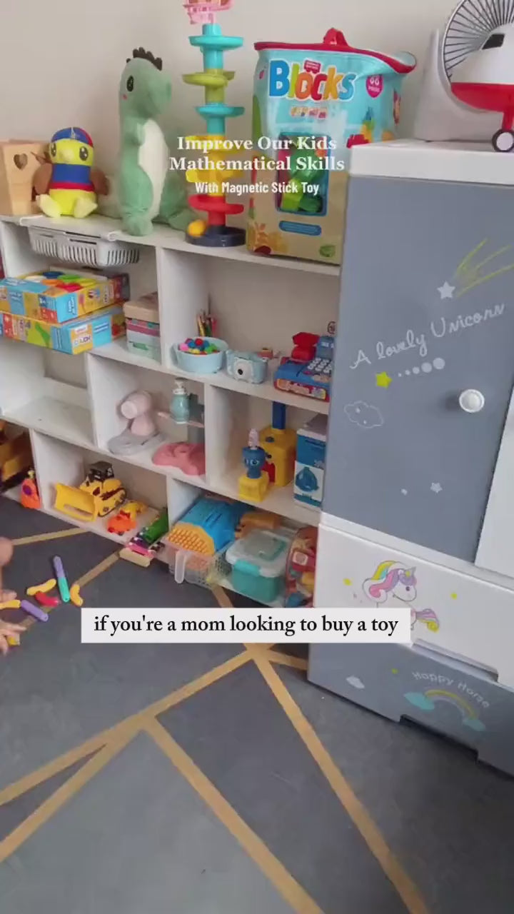 Magnetic Building Sticks