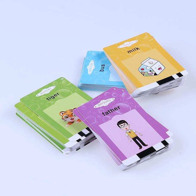Kids Flash Cards | 112 Cards Learning Machines Educational Talking Flash Cards Learning Toys