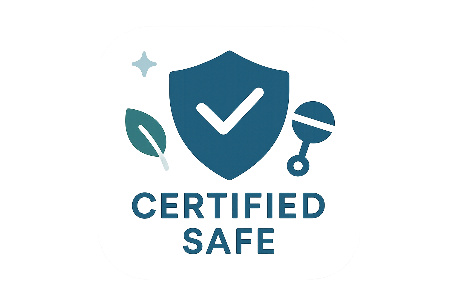 icon of : Safety Certified | Expert-curated for non-toxic, secure play.