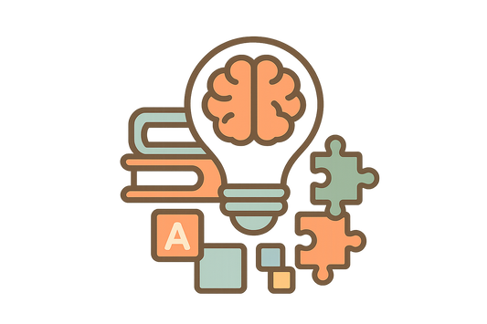 need icon of : Educational Focus | Products designed by child development specialists.