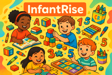 our store in based on child educational products. so we need a main banner for site which shows concept of our site. banner should be joyful and eyecatching color having size ratio about 1000x1000